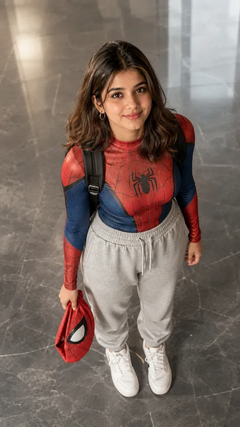 Spiderwoman Realistic Trending Photo