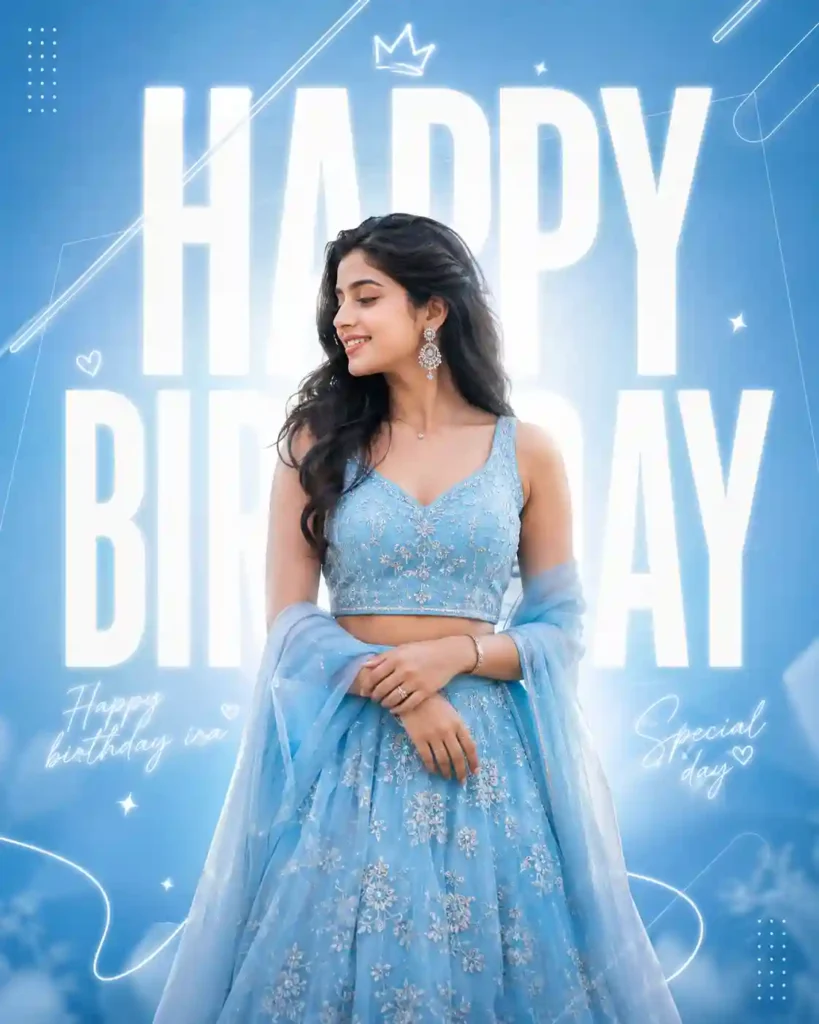 Ultimate Birthday Poster AI Prompt (Reference Image Supported) – Create Stunning Birthday Posters for Male & Female
